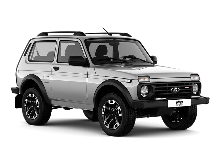 Lada Niva Sport Серебристый "Платина"